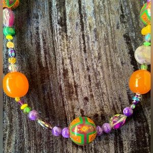 World Tribe Purple Treasure Necklace